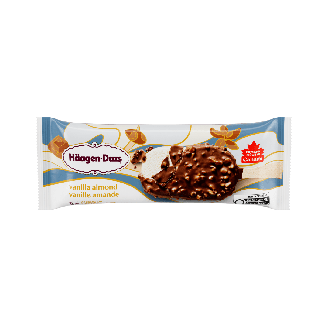 Haagen-Dazs Vanilla & Almond 24x88ml CA