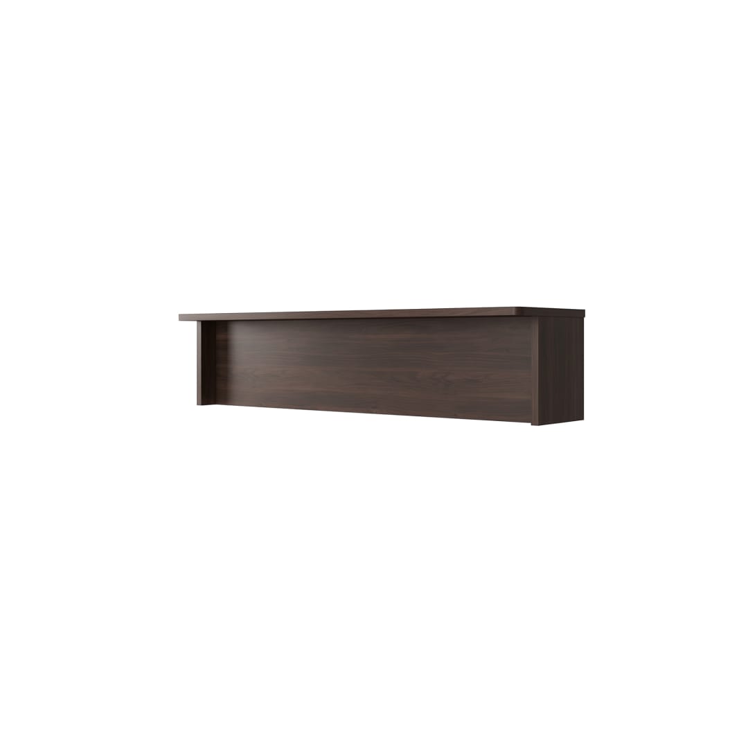 Cornerstone 59.5"W Reception Shelf, Espresso