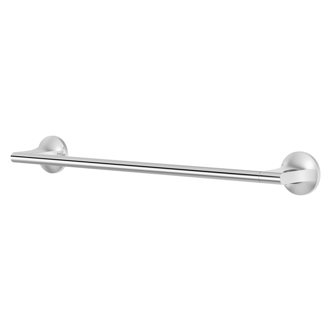 Pfirst Modern 18" Towel Bar in Polsiehd Chrome