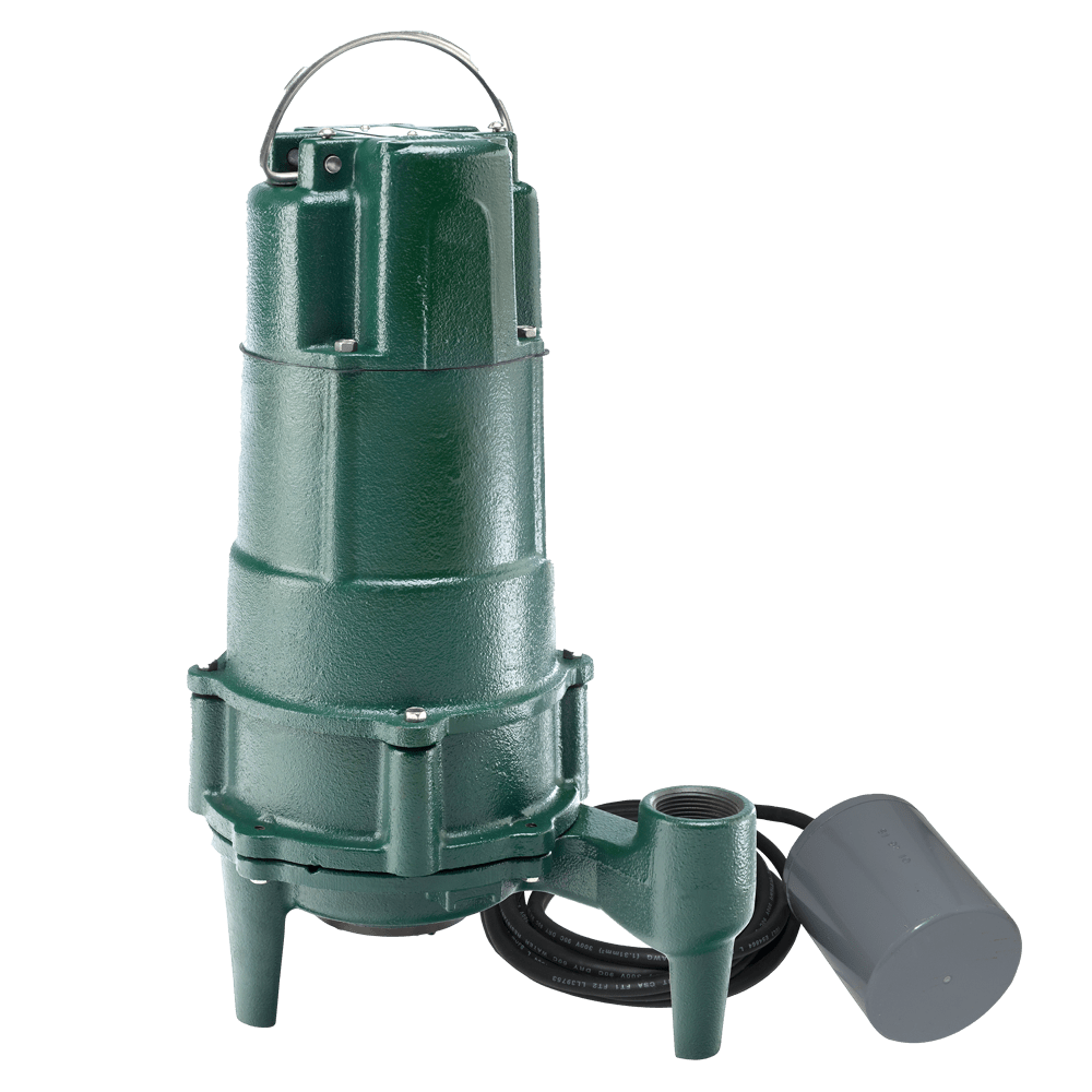 Zoeller 807-0005 BN807 Float Switch Operated Grinder Pump 1 HP, 115V, 1PH