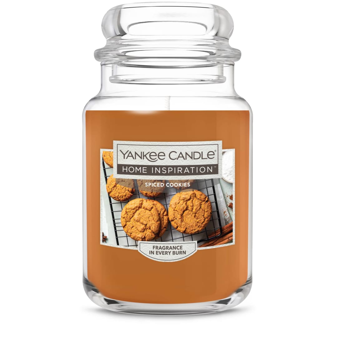 Yankee Candle Home Inspiration Spiced Cookies Large Jar Candle