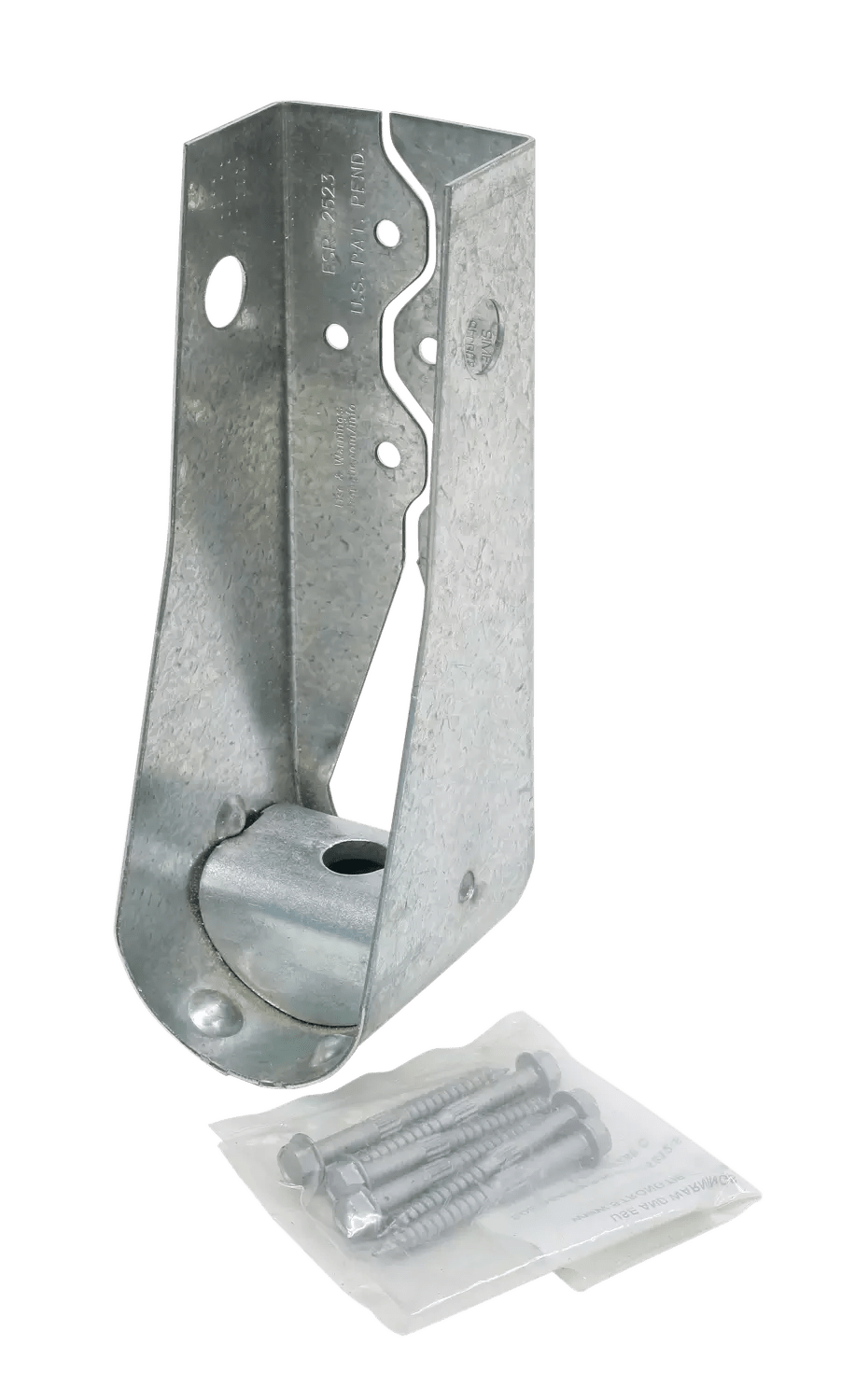 Simpson Strong-Tie HDU2-SDS2.5 HDU 8-11/16 in. Galvanized Predeflected Holdown with Strong-Drive® SDS Screws (Pack of 20)