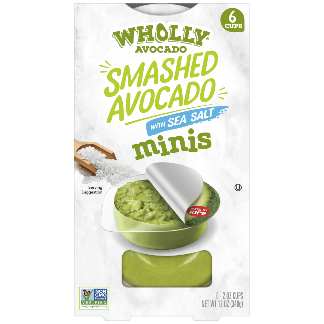 WHOLLY AVOCADO Smashed Sea Salt Mini