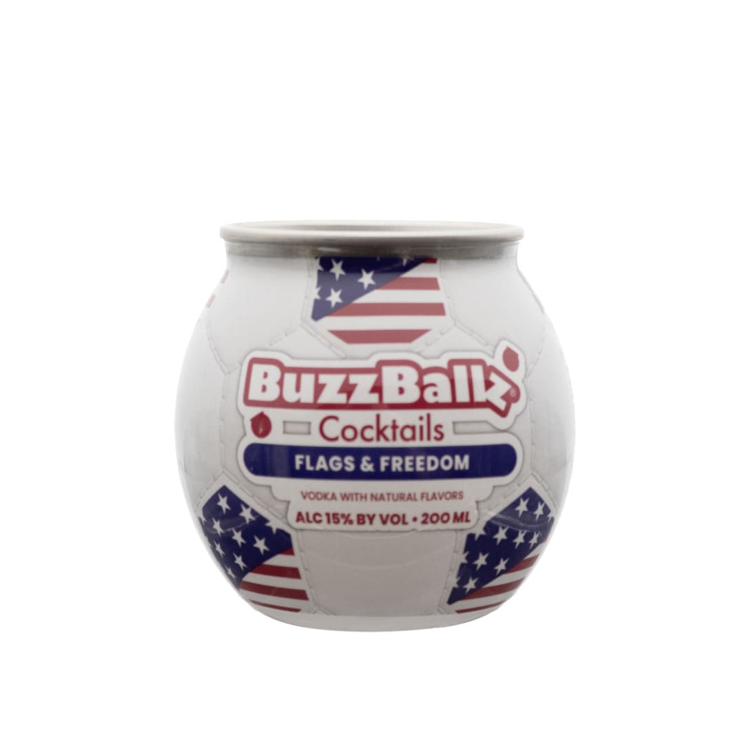 BuzzBallz Flags and Freedom Cocktail 200ml 30 Proof