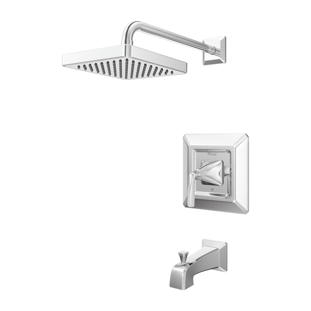 Park Avenue 1-Handle Tub & Shower Trim in Polished Chrome