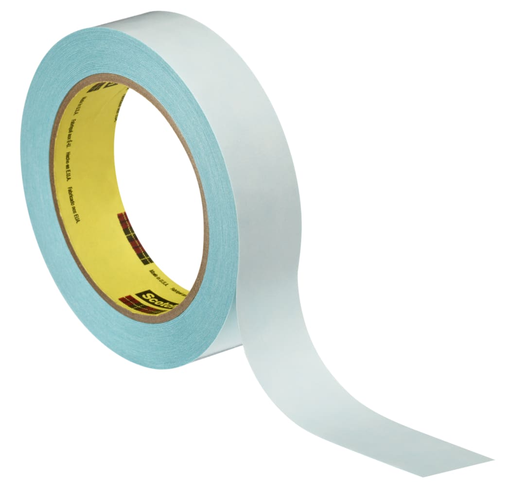3M™ Wasserdispergierbares Spleißklebeband für fliegenden Rollenwechsel 906B, Blau, 50 mm x 50 m, 0.08 mm