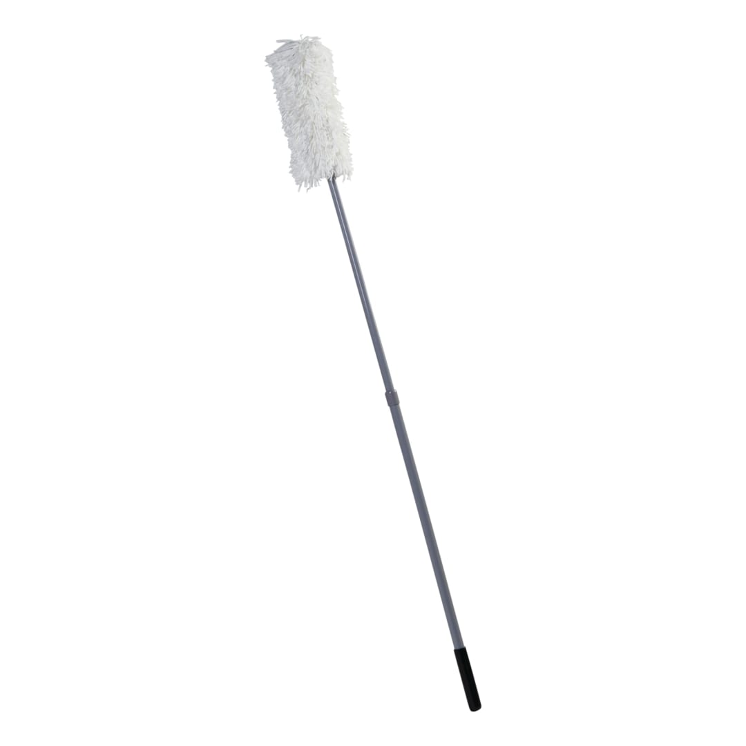 51" Overhead Dusting Tool with Launderable Head, Gray