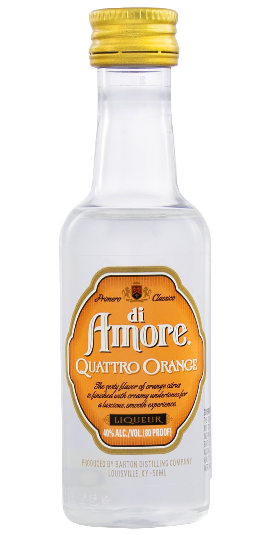 Di Amore Quattro Orange Liqueur 50ml 80 Proof