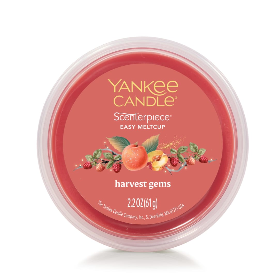 Yankee Candle Harvest Gems, 2.2 oz Scenterpiece® Easy MeltCup with up to 24 Hours of Fragrance