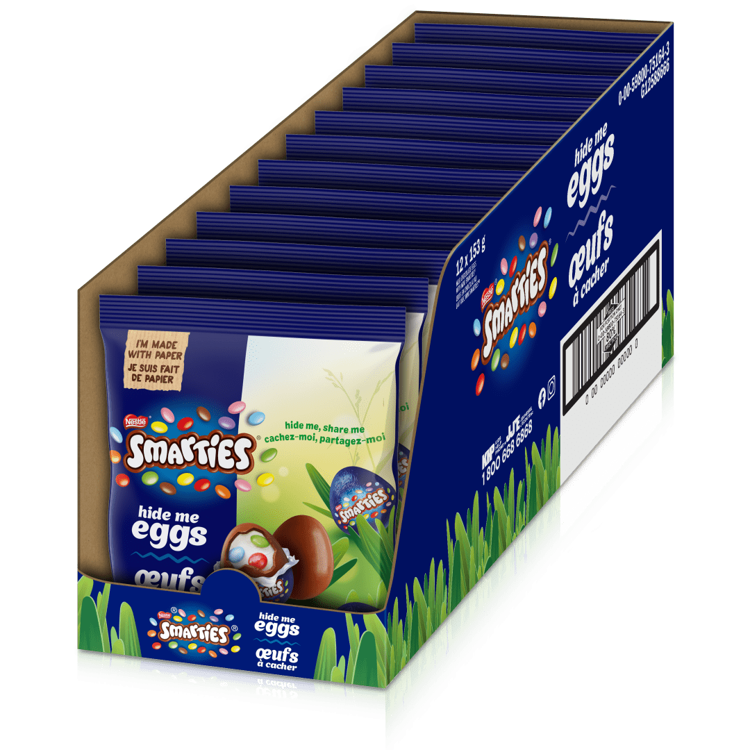 SMARTIES Hide Me EggsBag RAMB 12x153g CA