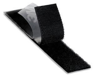 3M™ İlmekli Cırt Cırt Bant SJ3571, Siyah, 25 mm x 45.7 m, 3.8 mm