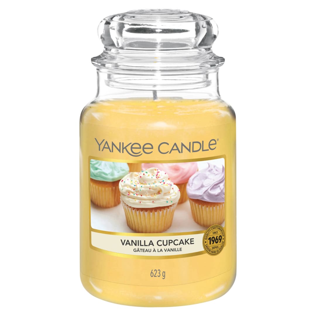 Yankee Candle® Scented Candle | Vanilla Cupcake Large Jar Candle | Long Burning Candles: up to 150 Hours | Gifts for Women