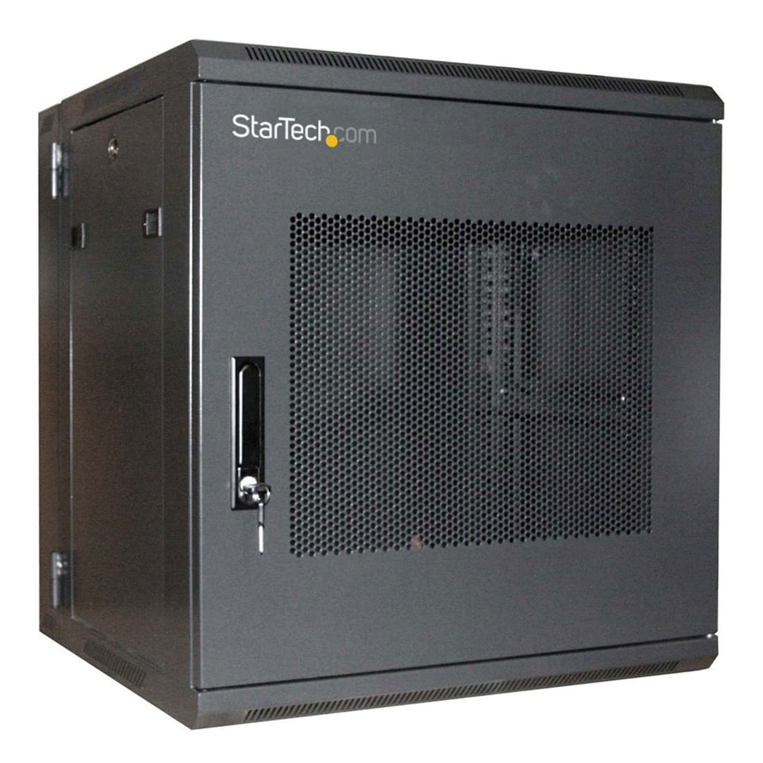 Wall Mount Server Rack Cabinet 12U 19in Hinged