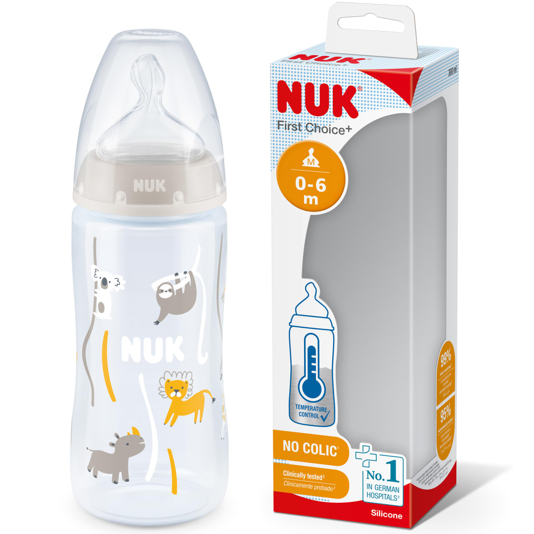 NUK FC+ PP TC 300ML SI1M GB/D NEUTR 2022