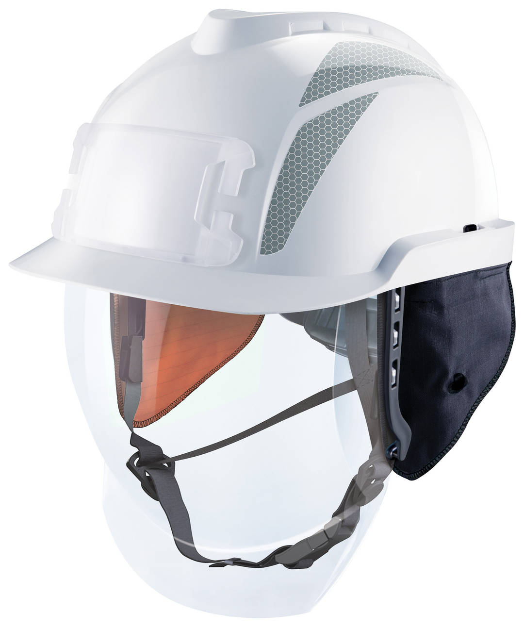 Casque électricien V-Gard® 950 non ventilé avec écran intégré