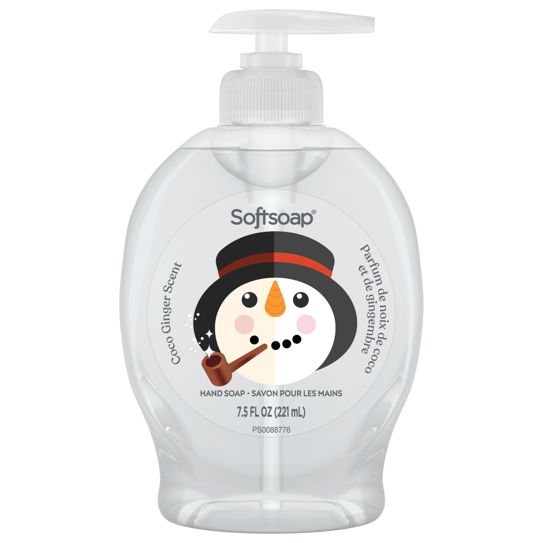 Softsoap Limited Edition Coco Ginger Liquid Hand Soap, Kitchen or Bathroom Hand Soap, 7.5 fl oz Pump Bottle
