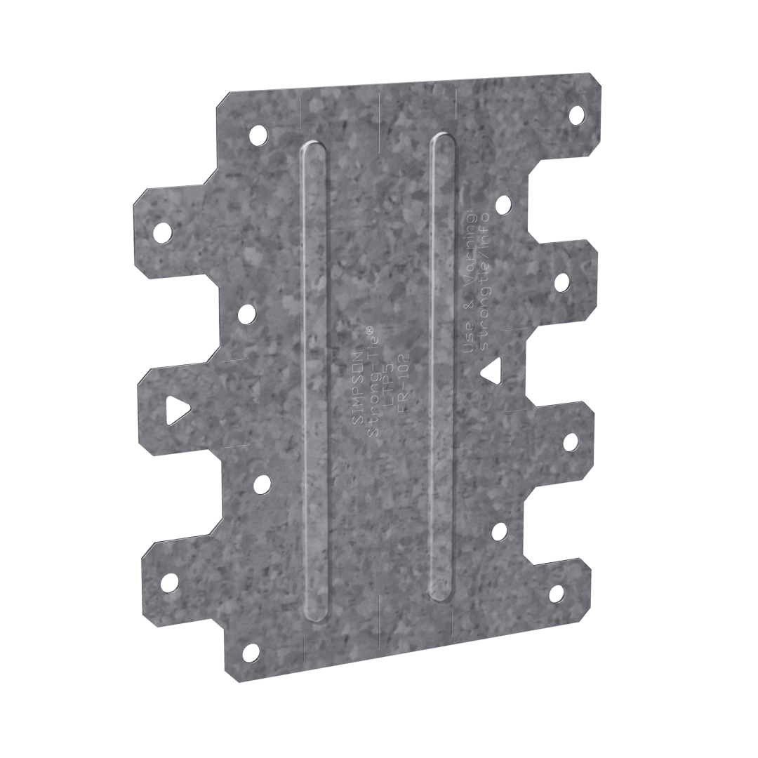 Simpson Strong-Tie LTP5 LTP 4-1/2 in. x 5-1/8 in. Galvanized Lateral Tie Plate (Pack of 9600)