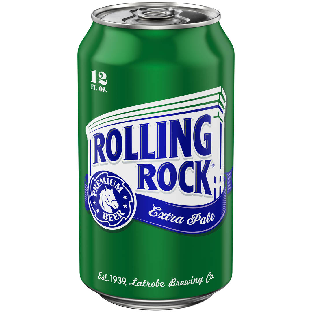 Rolling Rock Extra Pale Beer, 12 fl. oz. Can, 4.4% ABV