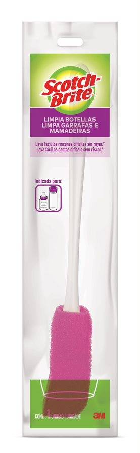 Limpa Garrafas e Mamadeiras Scotch-Brite®, 1 Unidade/Pacote