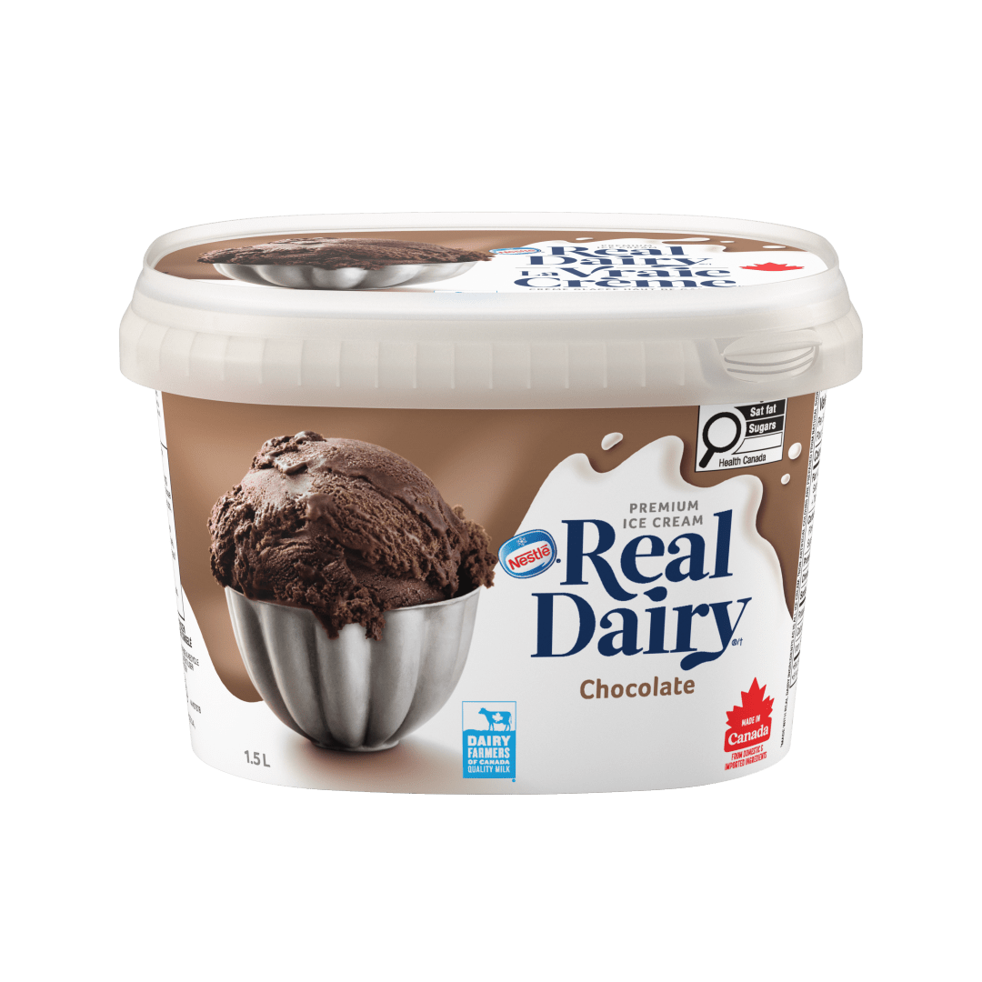 NESTLE REAL DAIRY IC Choc 4x1.5L CA