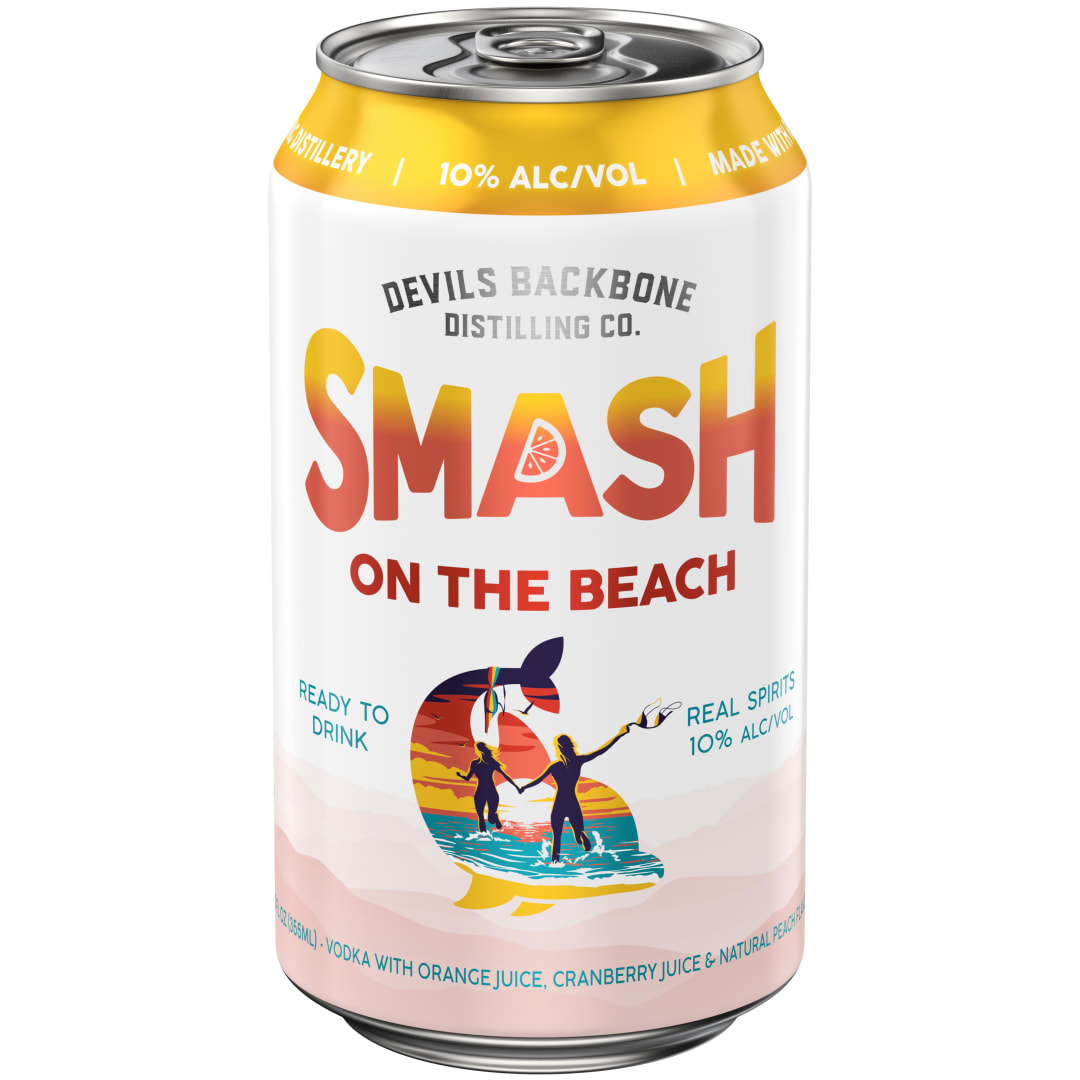 Devils Backbone Distilling Company Tropical Smash, 12 fl. oz. Canned Cocktail, 10% ABV