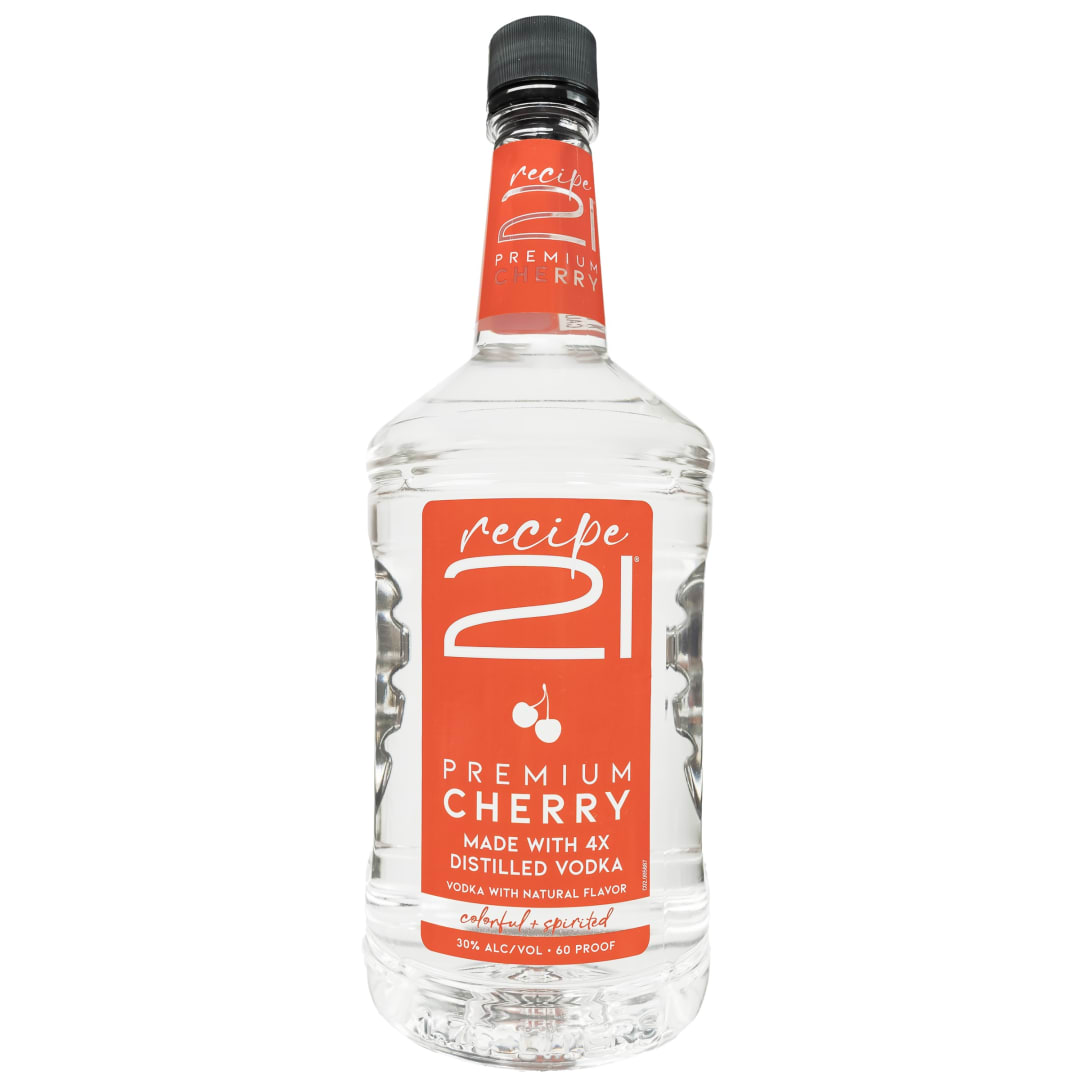 Recipe 21 Cherry Vodka 1.75l 60 Proof