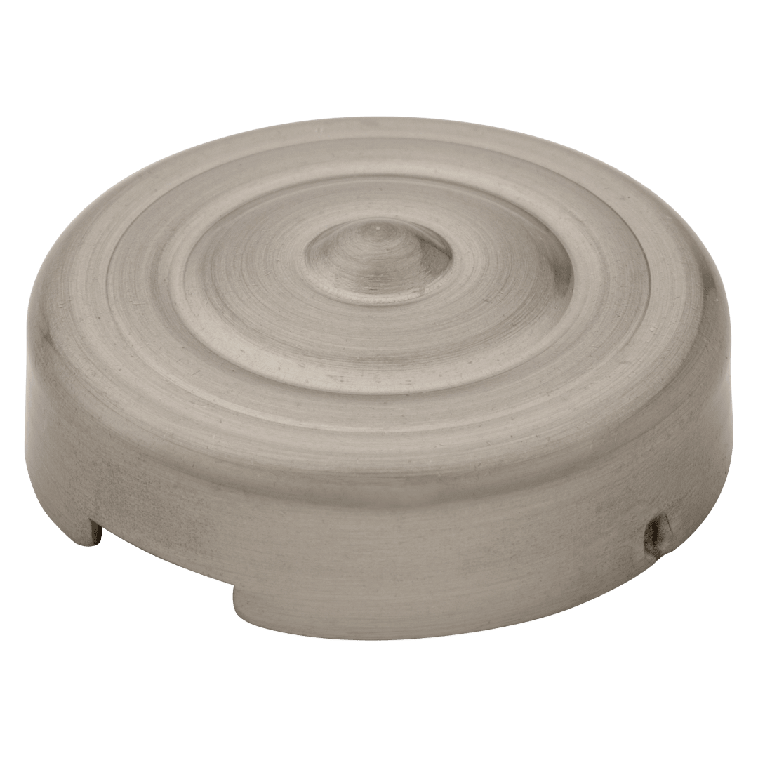 Decorative Interior Screw Cap Cover for Signature Handleset in Satin Nickel Finish