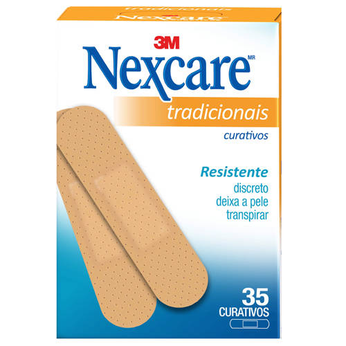 Curativos Nexcare™ Tradicionais, 35 Unidades