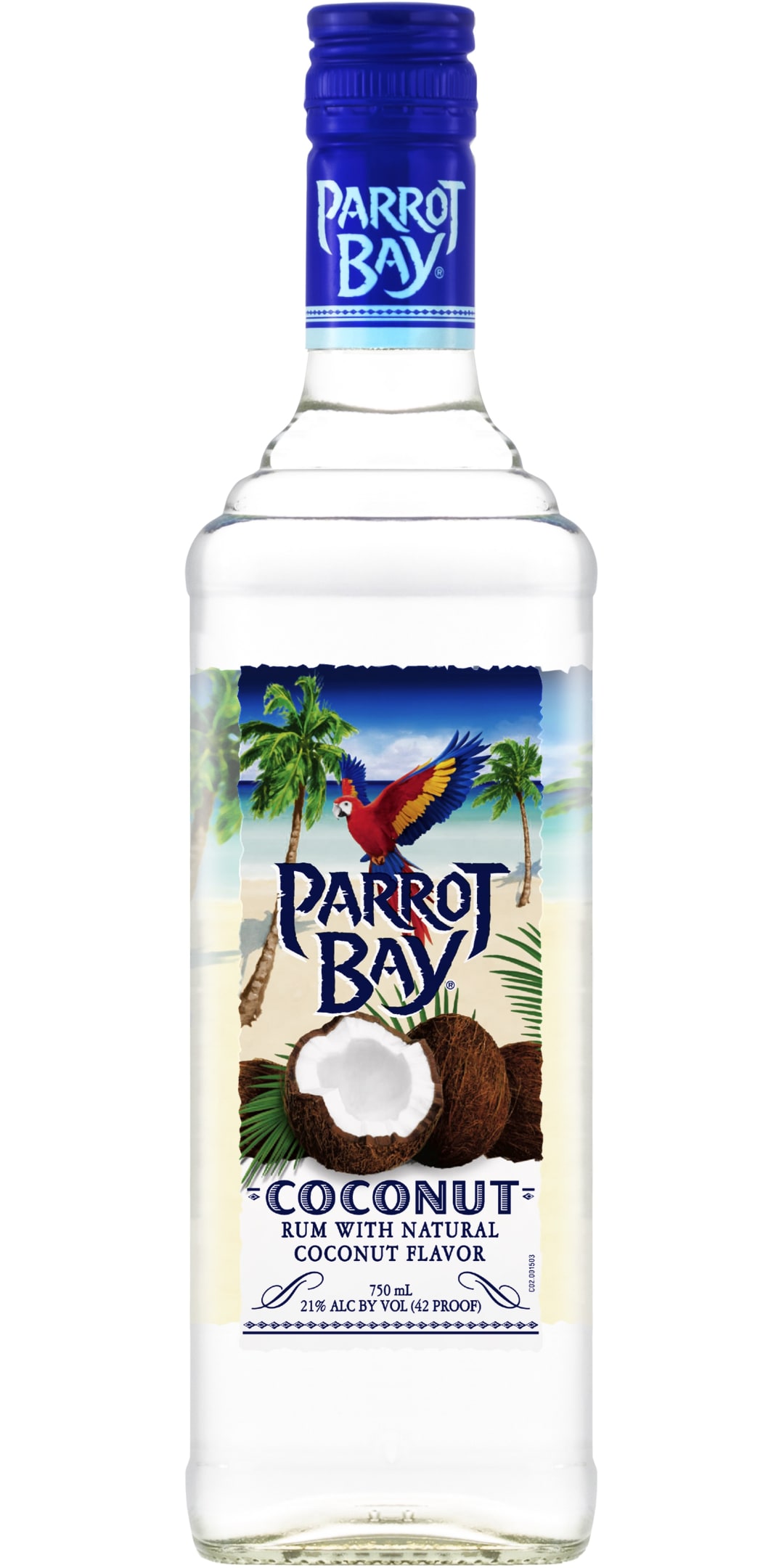 Parrot Bay Coconut Rum 750ml 42 Proof