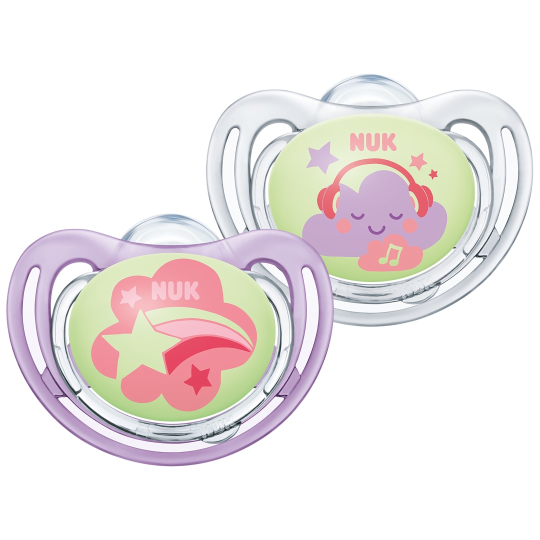 NUK PACI SI 2.1 DE S3 FREES NIGHT 2/ GIR