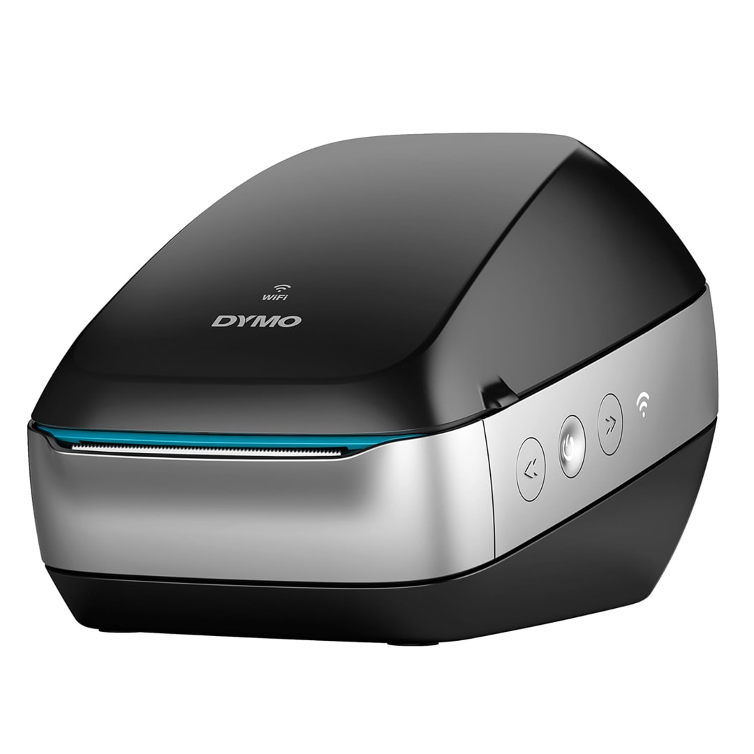 DYMO® LabelWriter™ Wireless Label Maker | Wi-Fi/Network Label Printer | Black