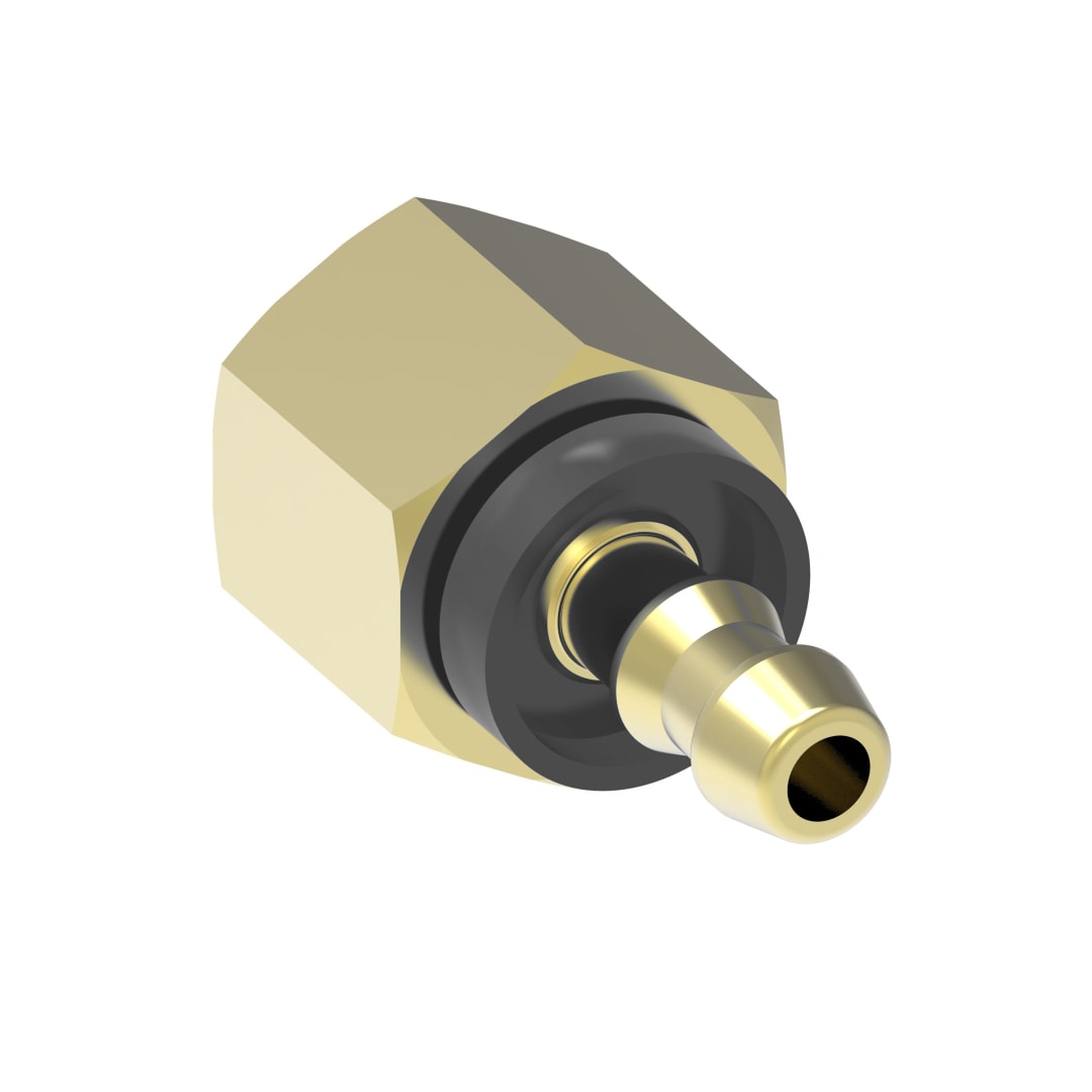 Aeroquip 1/2 Female Pipe X 1/2 Push On Brass