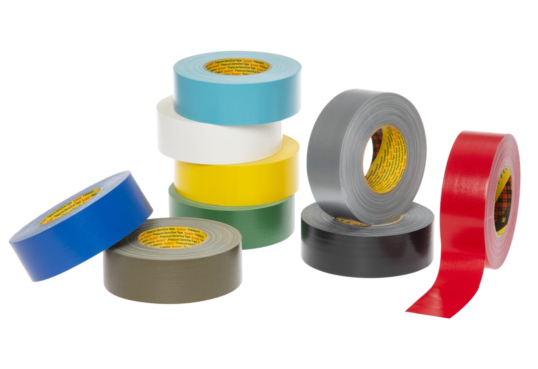 3M™ Ekstra Ağır Hizmet Koli Bandı 389, Siyah, 38 mm x 50 m, 0.26 mm