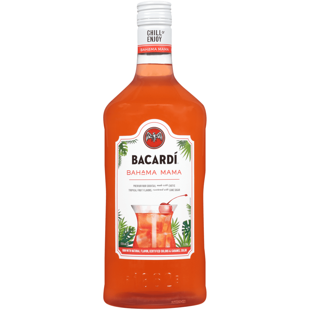 Bacardi Bahama Mama Gluten Free Premium Rum Cocktail 12.5% 1.75L
