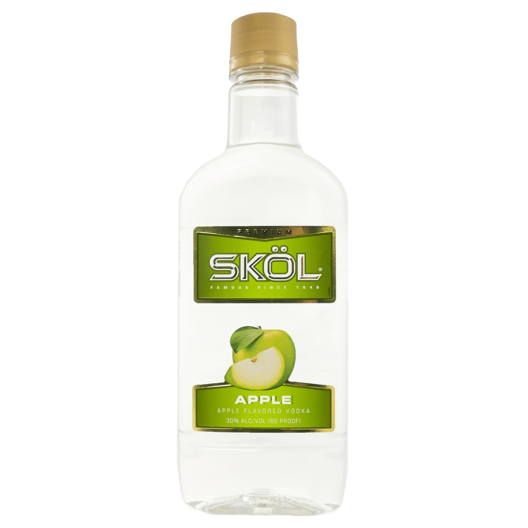 Skol Apple Vodka 750ml 60 Proof