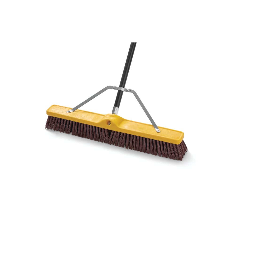 Super Lock Broom Handle, 15/16 Threaded Wood