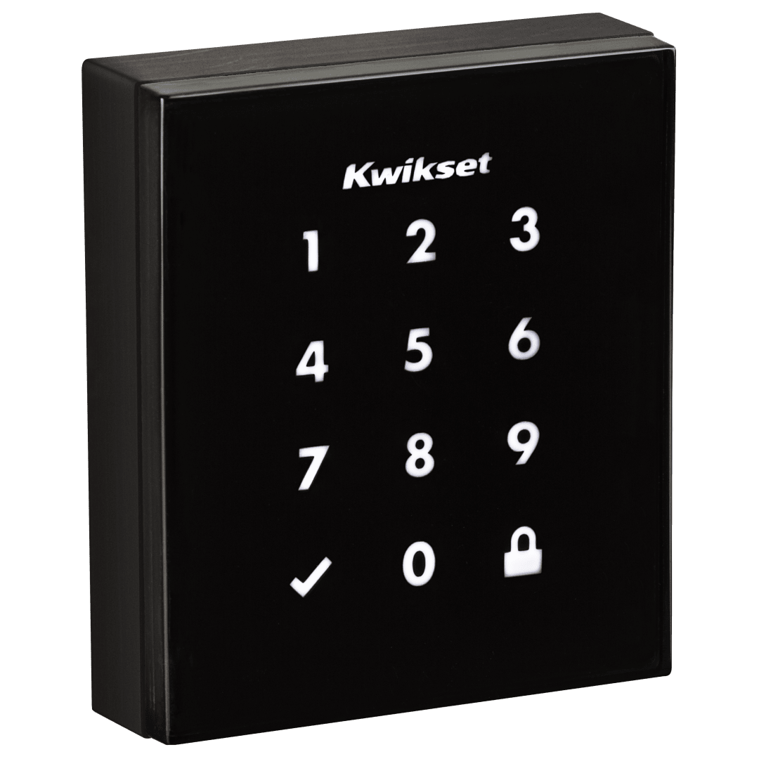 954 Obsidian Keyless Electronic Touchscreen Deadbolt featuring Z-Wave Technology in Venetian Bronze