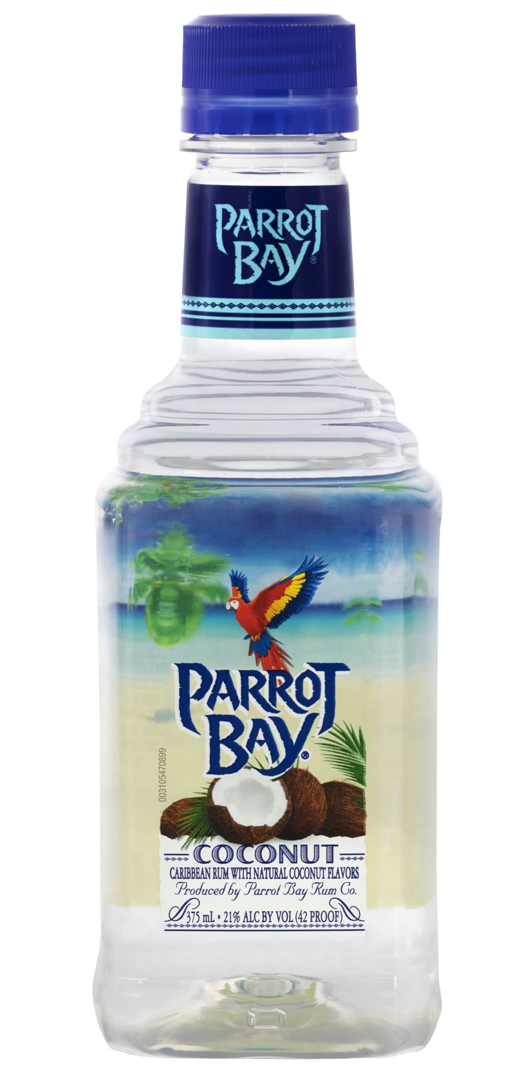 Parrot Bay Coconut Rum 375ml Plastic Bottle 42 Proof