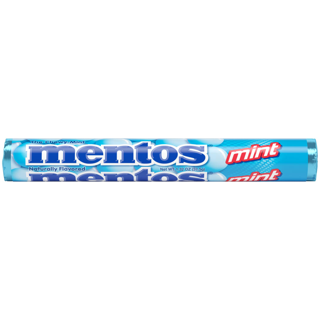 Mentos Chewy Mints Mint 14 pc Single Roll