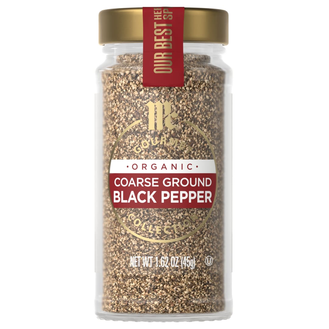 McCormick Gourmet™ Organic Coarse Ground Black Pepper, 1.62 oz