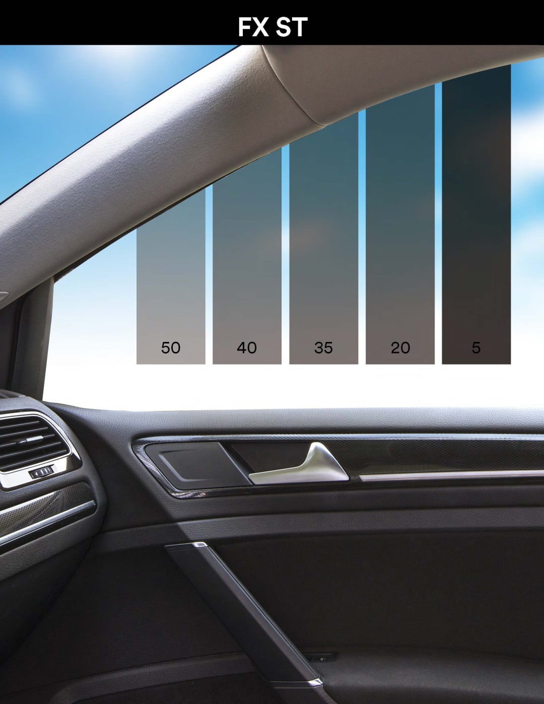 3M™ Automotive Window Film FX-ST 50, 1524 mm x 30,48 m