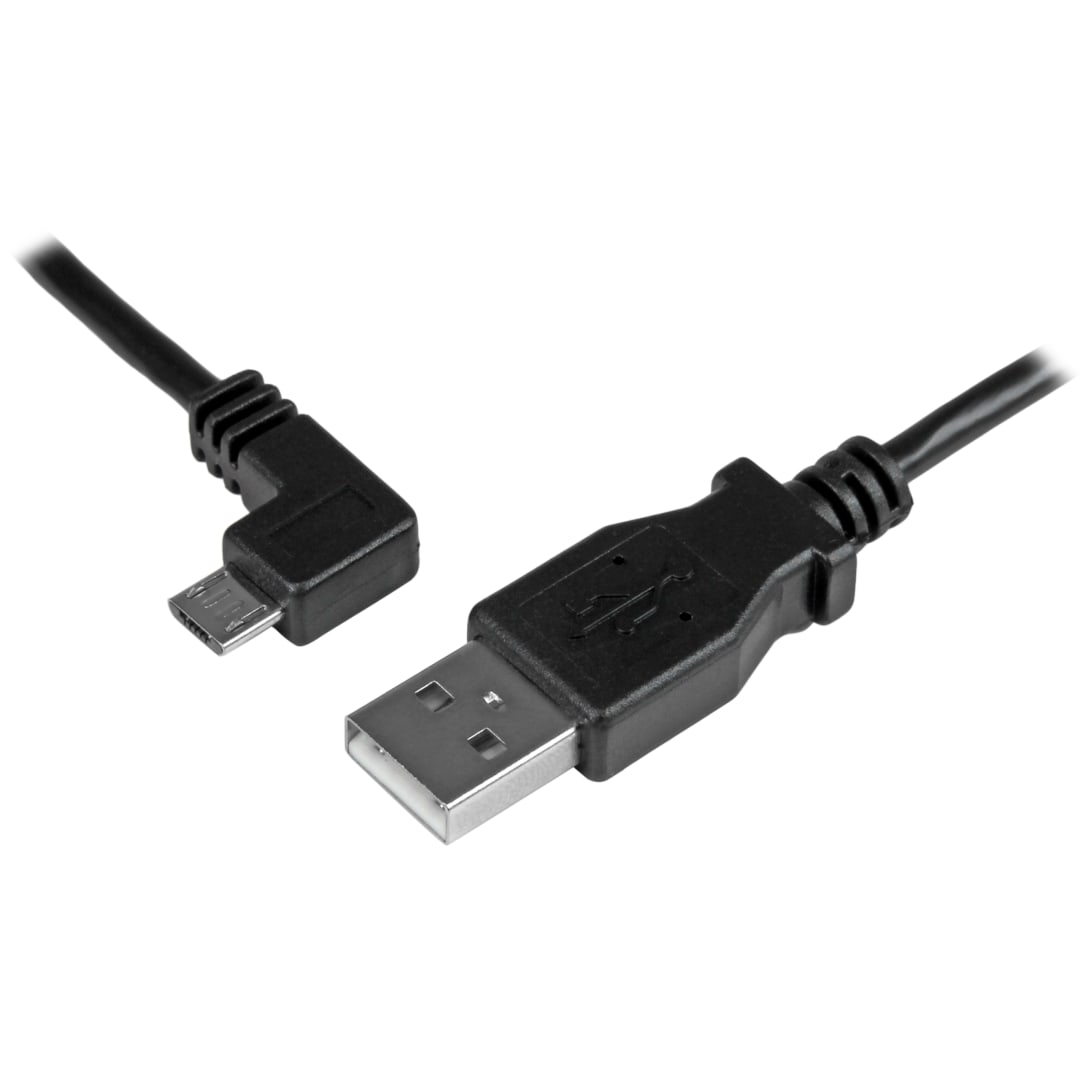 0 5m Left Angle Micro USB Charge Sync Cable