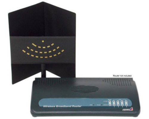 2.4 GHz WLAN reflector signal booster