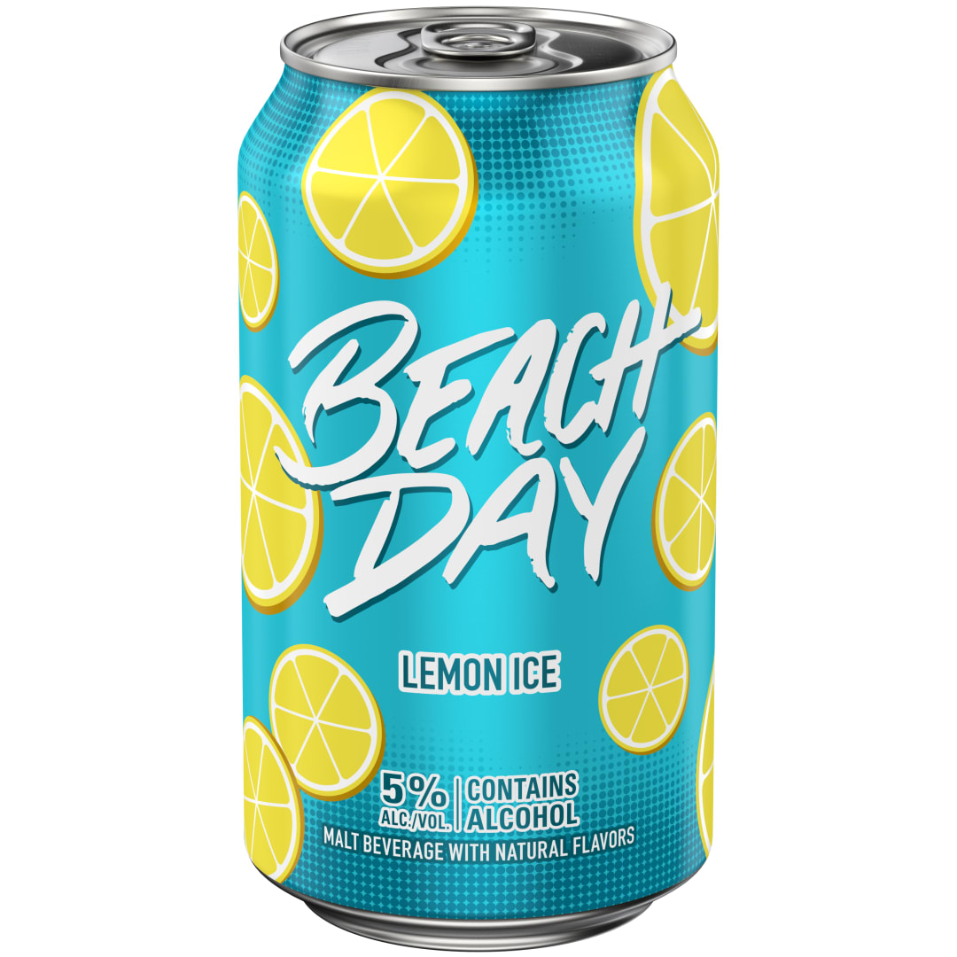 Beach Day Lemon Ice Malt Beverage 12 fl oz