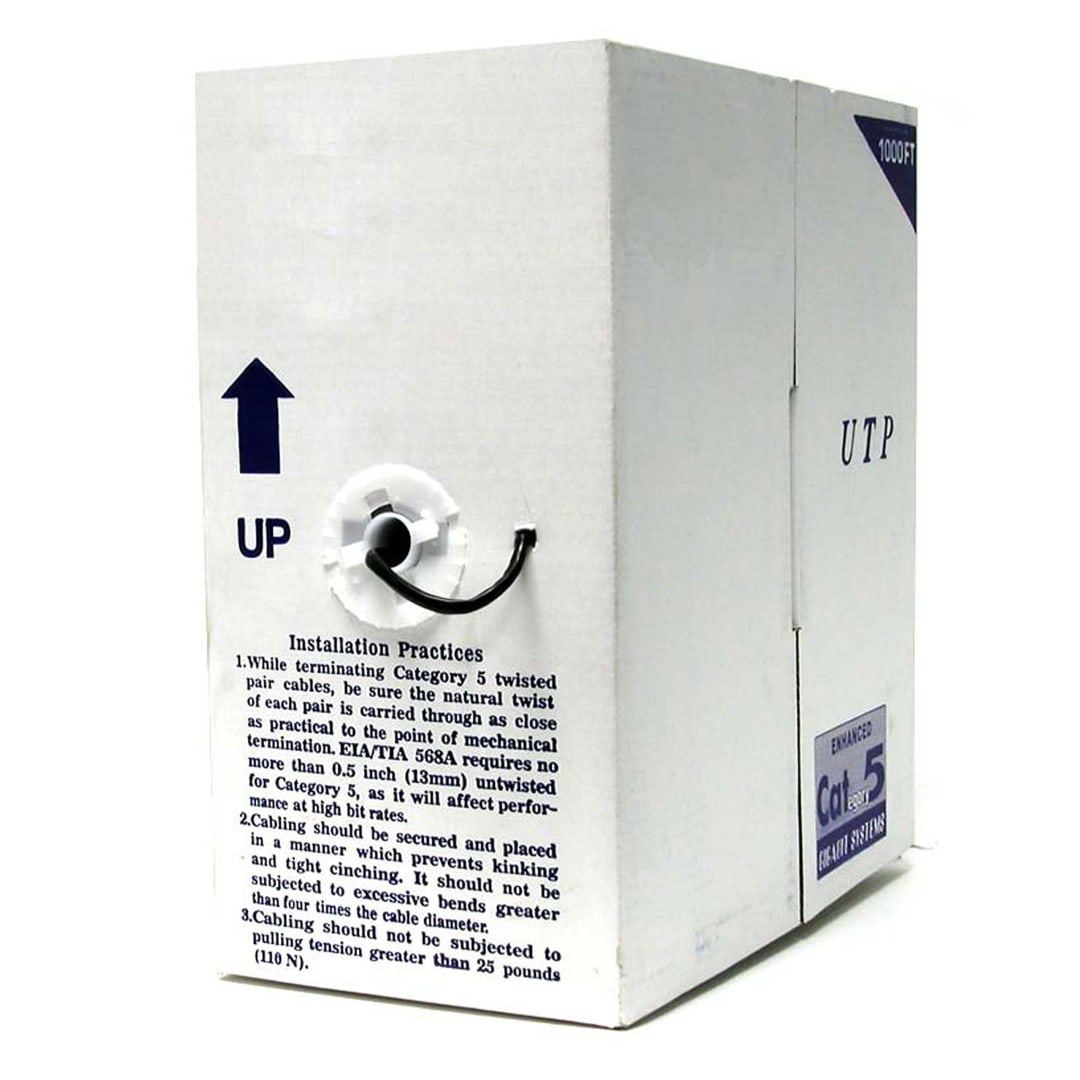 Sold by the Foot Cat 5e Stranded UTP Patch Cable