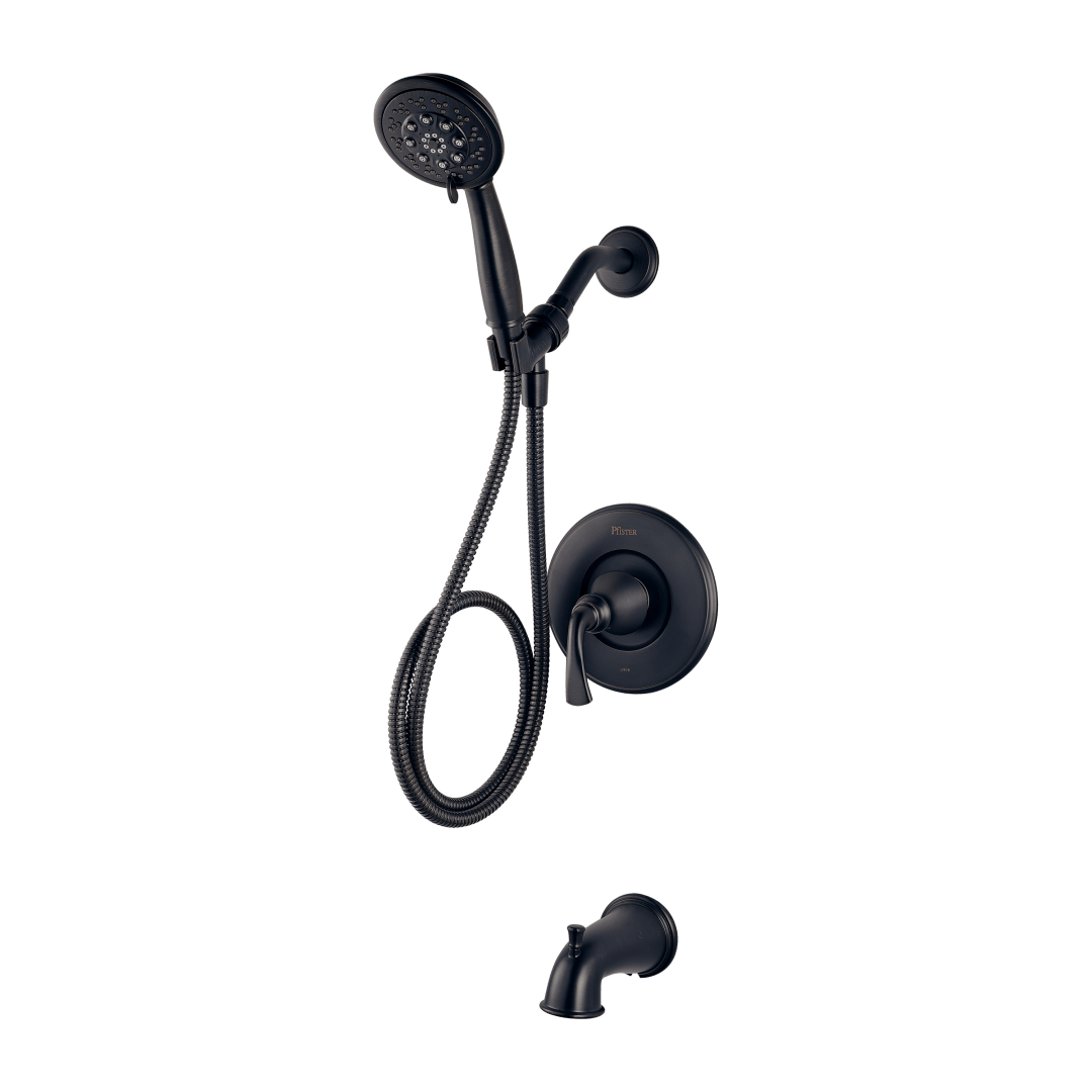 Solita 1-Handle Tub & Shower Faucet in Tuscan Bronze