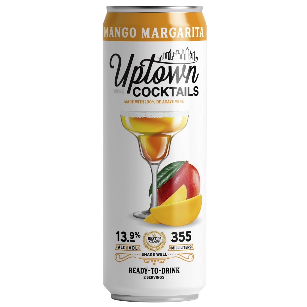 Uptown Mango Margarita Wine Cocktail 355ml 27.8 Proof