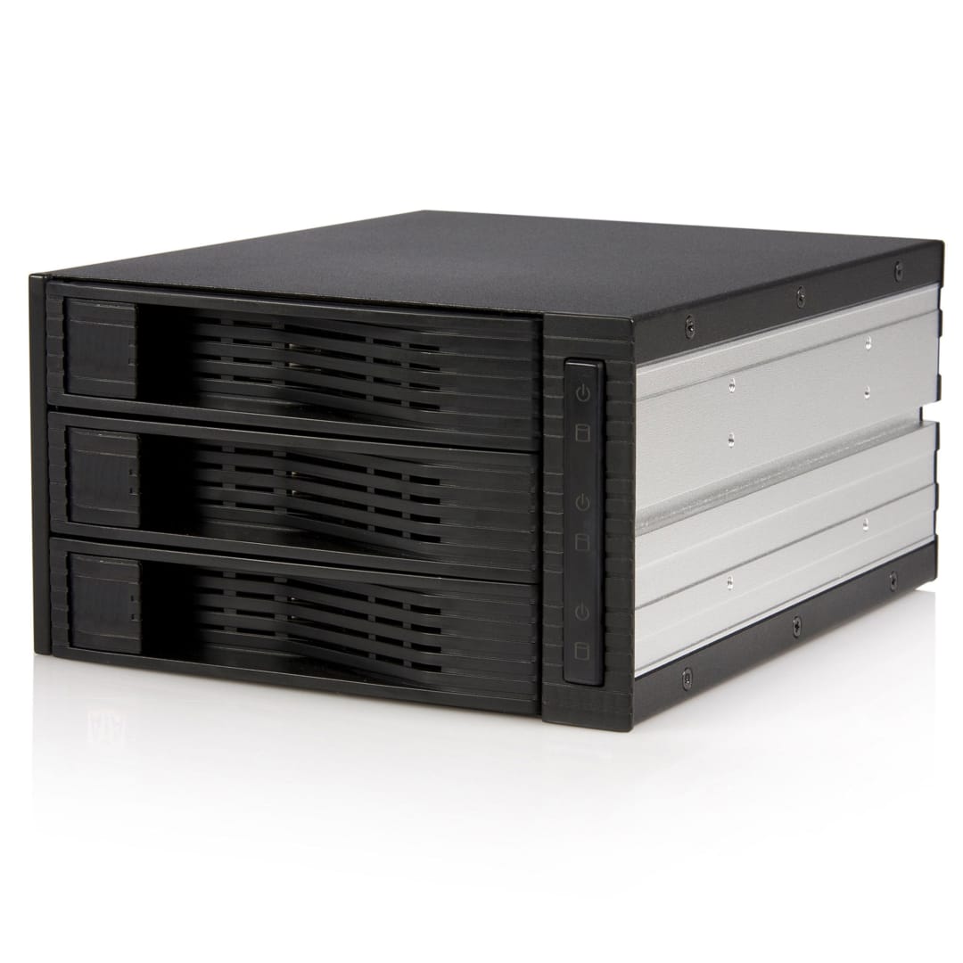 3 Drive Tray-Less SATA Hot-Swap Enclosure