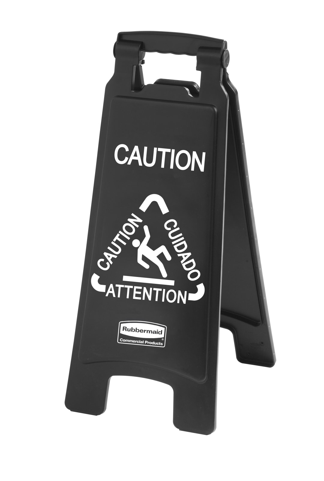 EXEC MULTI-LING CAUTION SIGN 2S BLA
