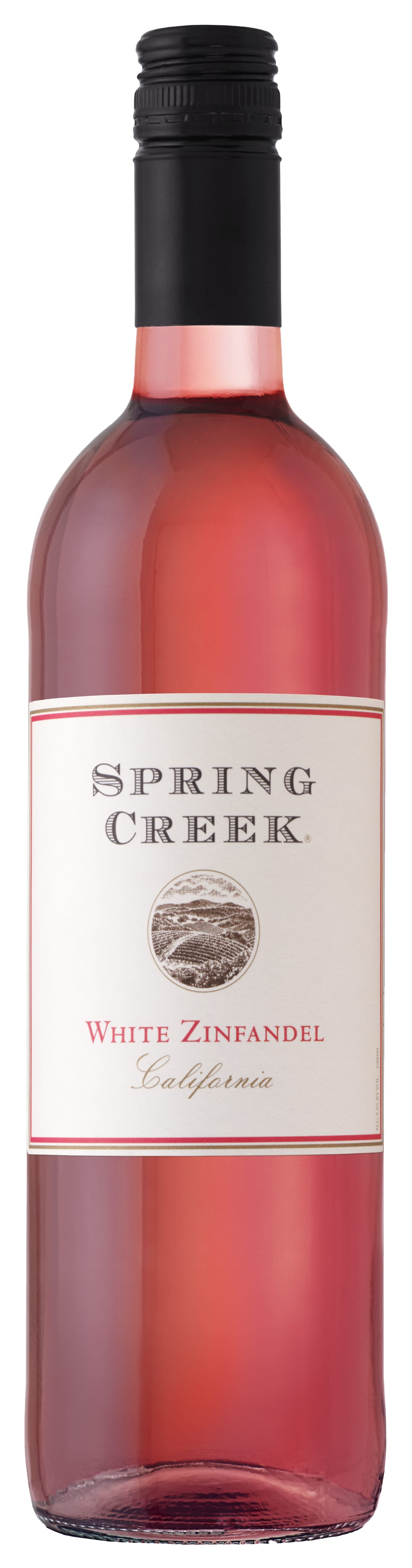 Spring Creek White Zinfandel Blush Wine 750ml